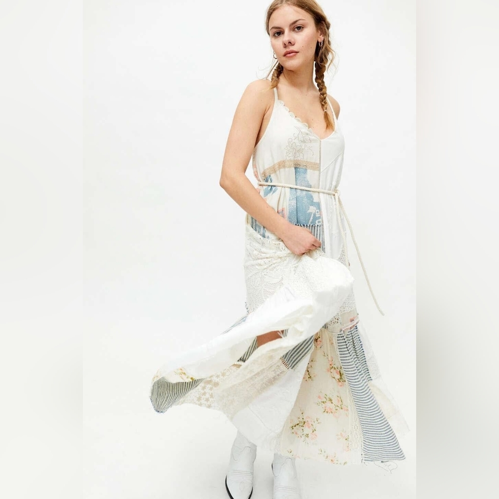 NWT Urban Outfitters Dresses Uo Kimchi Blue Dorothy Patchwork Maxi Dress